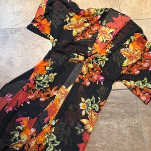 Victoria’s Secret Floral Sheer Kimono